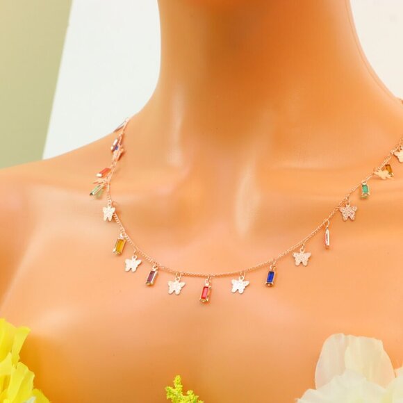 Minimalist Necklace, Sleek & Modern Design, Women’s Fashion, YC110357-N - Picture 6 of 10